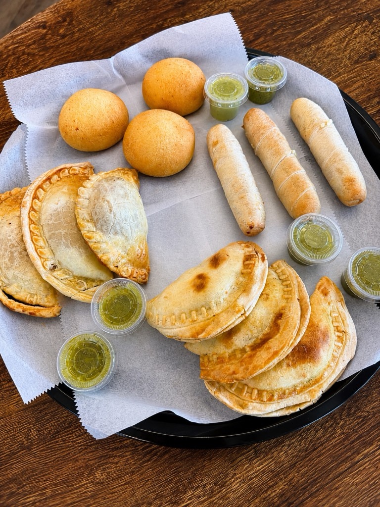 Savory pastries at Isla Café